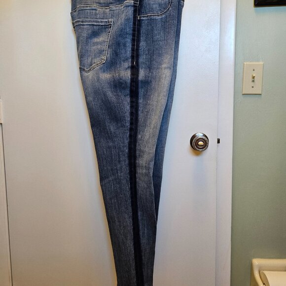 Size 18 W Lane Bryant Two Tone Jeggings - Picture 4 of 4